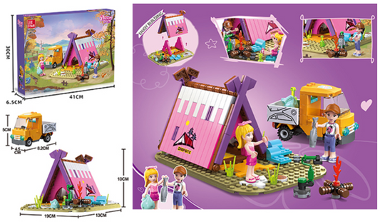 Outdoor Adventure Camping Lego Set - 348 PCS