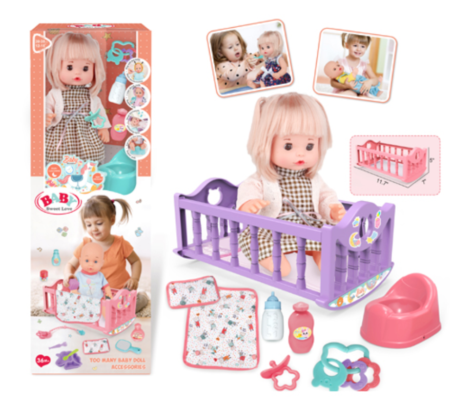 Soft Cuddle Baby Set