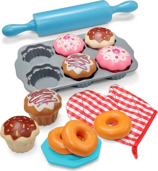 Sweet Dessert Bakery Playset - 13 PCS