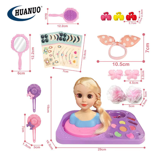 Lovely Styling Head Deluxe Hair & Beauty Set