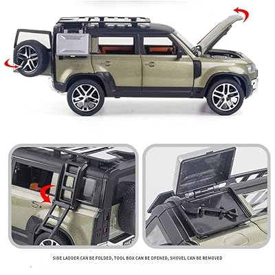 Pull Back Defender Outdoor Edition - Die-Cast SUV Model