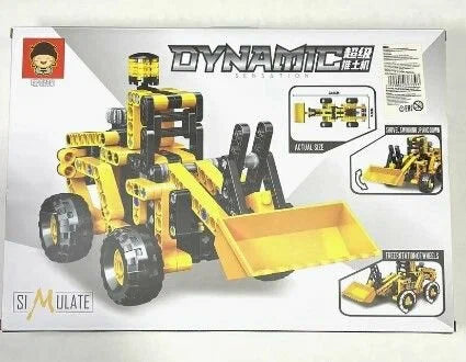 Mega Builder Bulldozer Set - 330+ PCS