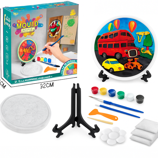 Busy Streets Art & Paint Set