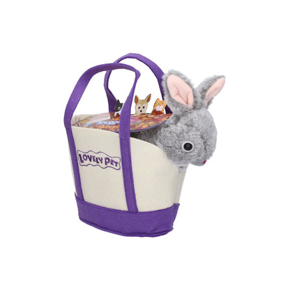 Lovely Pet Bunny with Carry Bag and sounds