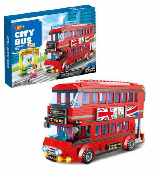 London City Bus Lego Set - 488 PCS