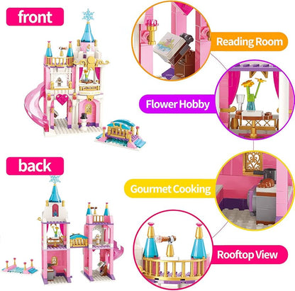 Magical Princess Castle Lego Set – 445 Pcs