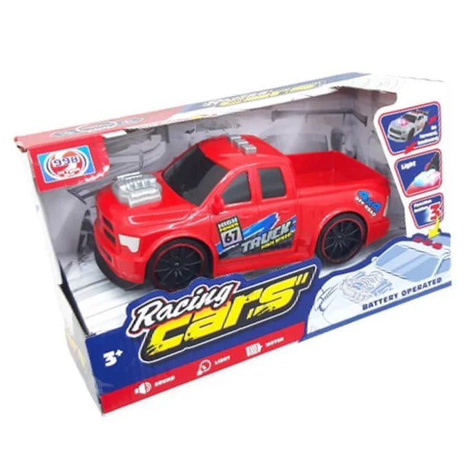 Racing Cars Pickup Truck With Light & Sounds