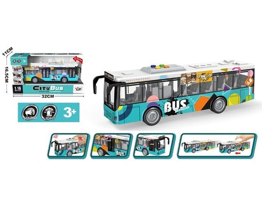 City Service Explorer Pull-Back Bus