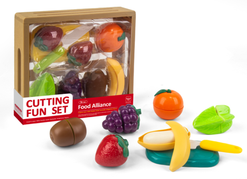 Slice & Snap Food Set