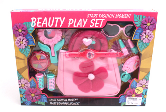 طقم حقائب يد أنيقة مزينة بالزهور