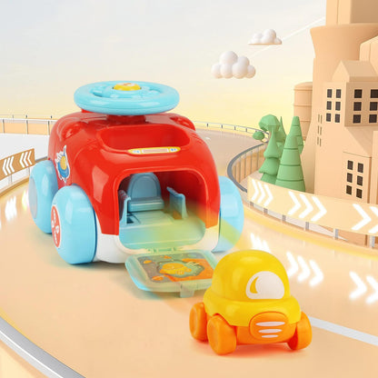 Push & Launch Race Car Set