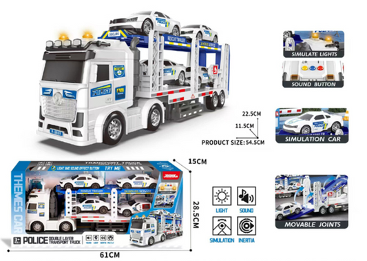 ناقلة إنقاذ تابعة للشرطة ذات طابقين