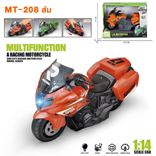 Super Racing Pullback Motorcycle with lights & sounds