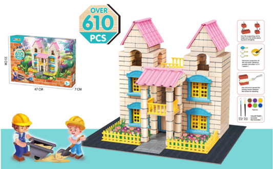 Grand Villa Builder - 610 PCS