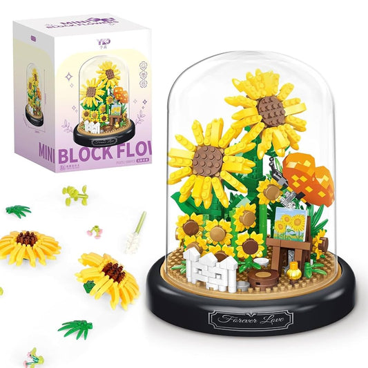 Mini Sunflower Garden 3D Puzzle - 558 PCS