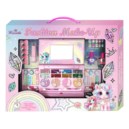 مجموعة كريستال يونيكورن لامعة براقة