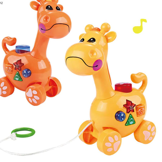 Roll & Go Musical Giraffe