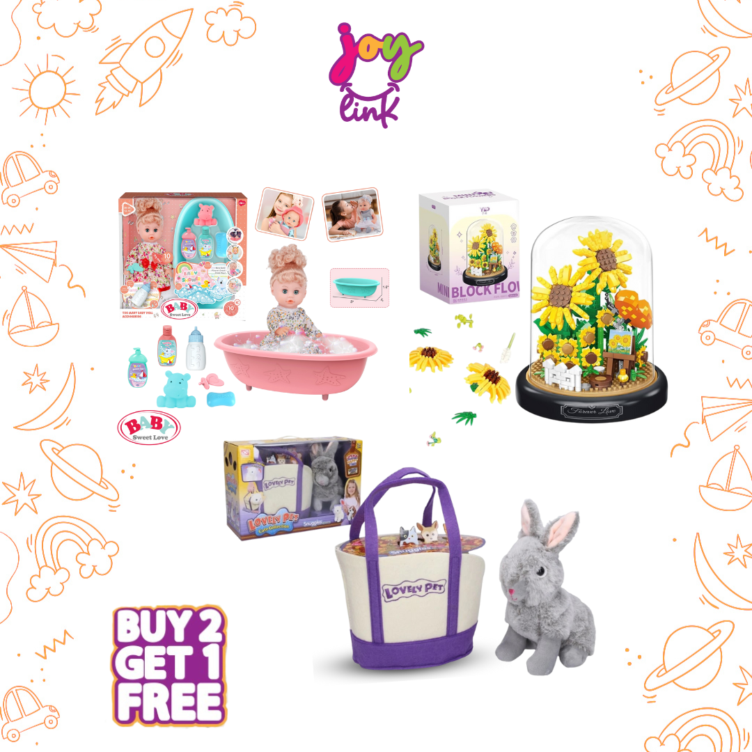 Bath, Bloom & Puppy Pals Set