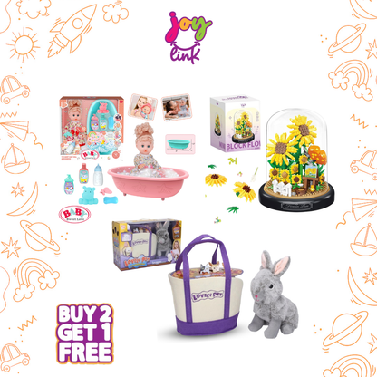 Bath, Bloom & Puppy Pals Set